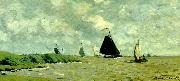 Claude Monet scheldemynningen painting